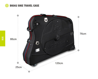Bike Hard Shell Travel Case EVA Mountain MTB - Black