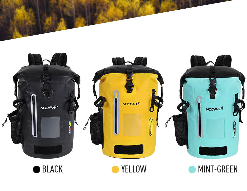 IPX8 Waterproof Bike Cycle Outdoor Sports Backpack - MINT GREEN