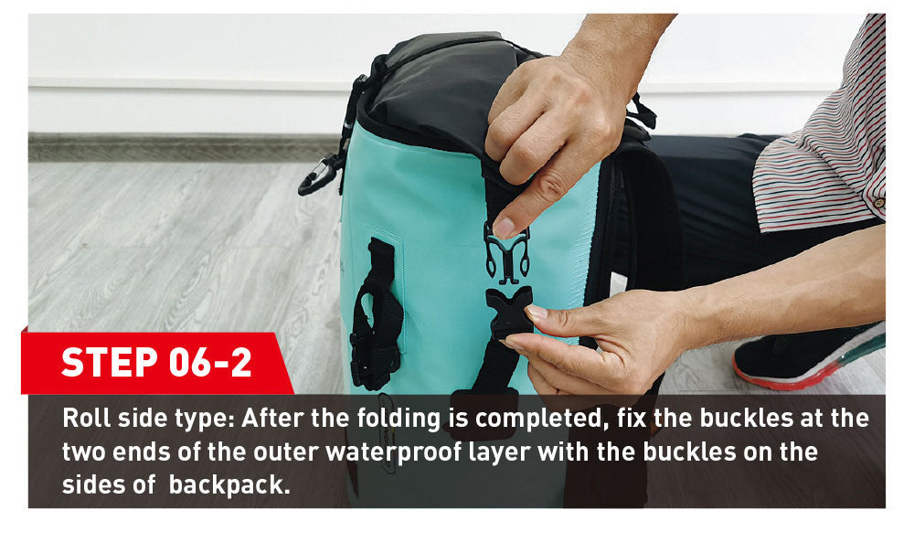IPX8 Waterproof Bike Cycle Outdoor Sports Backpack - MINT GREEN