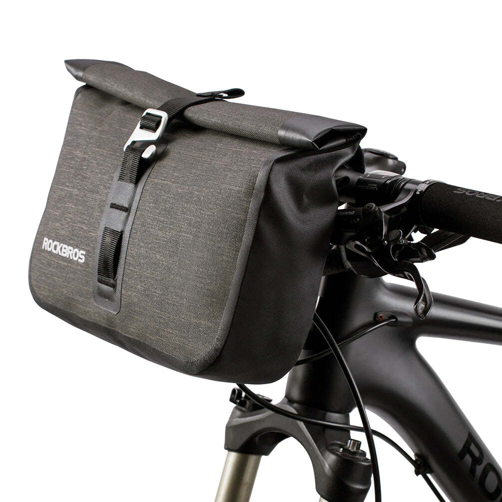 Bike Roll Bag Handlebar Panniers MTB Road Hyybrid Cruiser  Bike Scooter