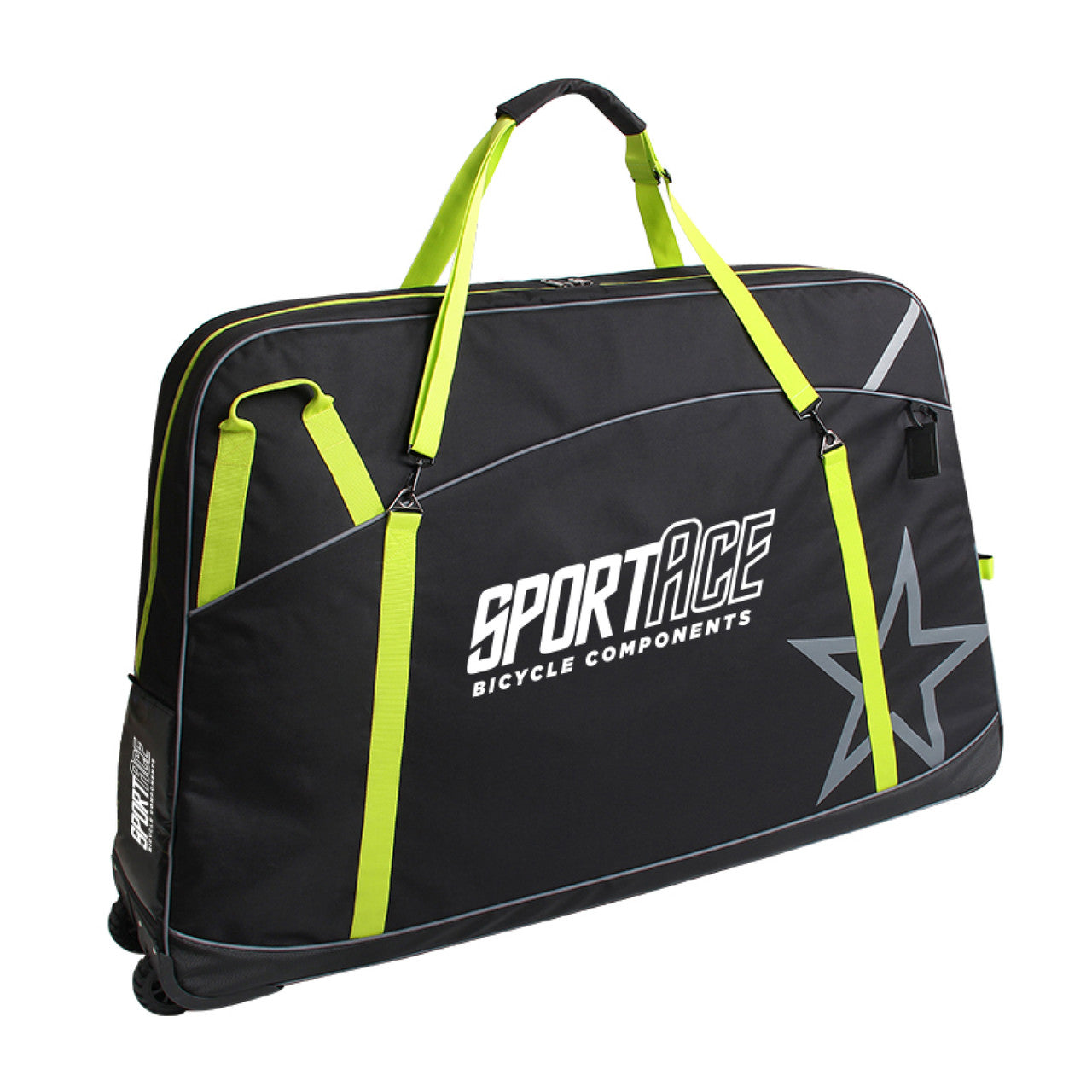 Bike Plane Soft Shell Case Bag BMX Tourer Road Bike - BK0088 125cm x 80cm - Black