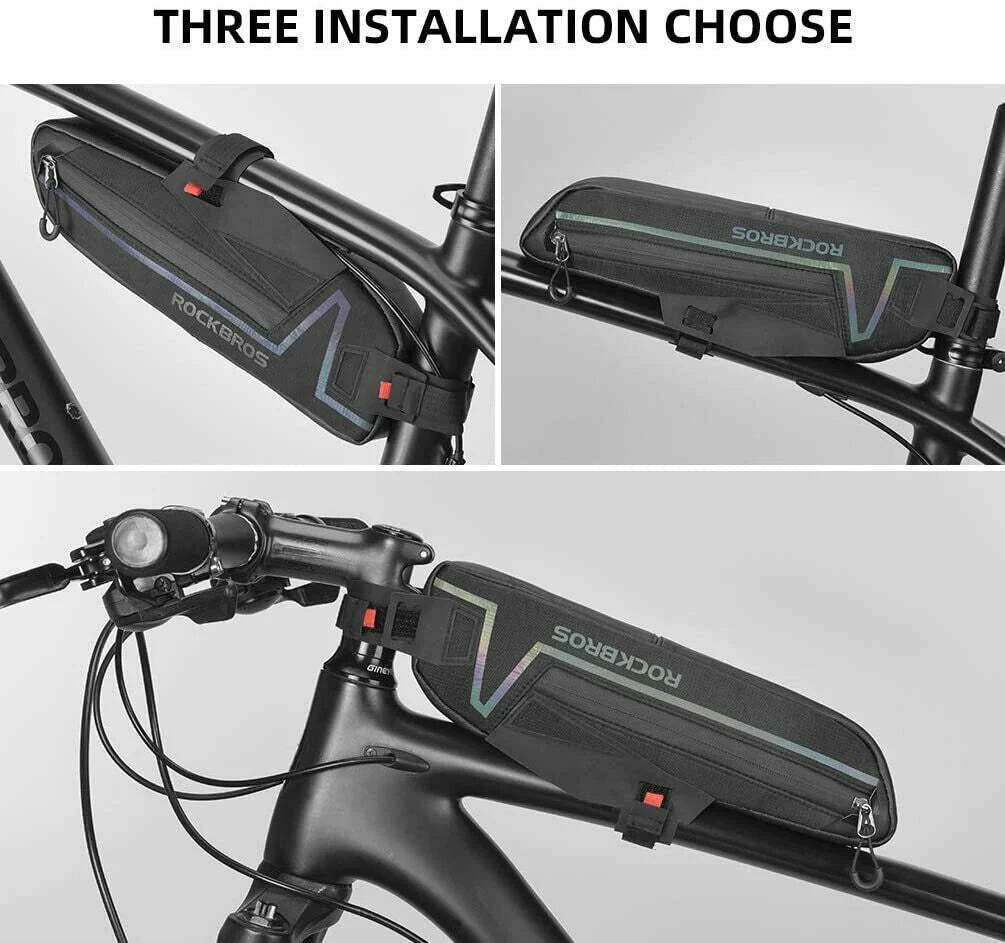 Bike Top or Under Tube Bag Reflective Material Road MTB Mountain