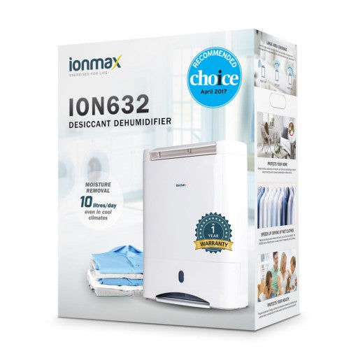 ION632 10L/day Desiccant Dehumidifier