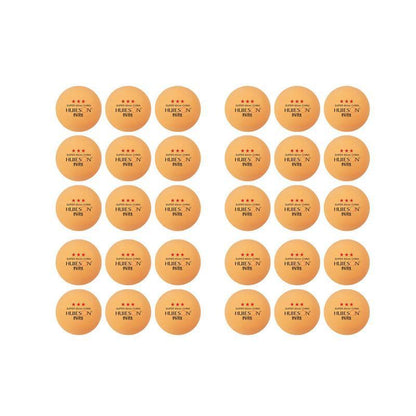30PCS 3-Star Table Tennis Balls Professional Pingpong Ball Training Ball 40mm - White