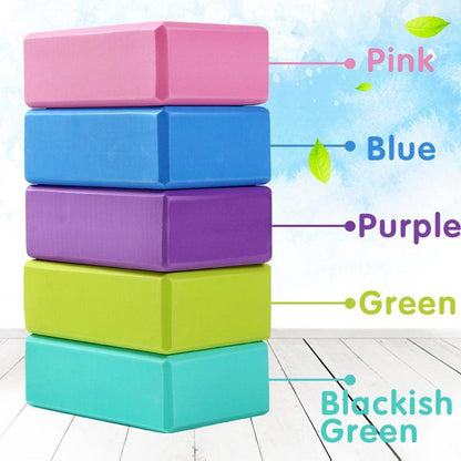 2PCS Yoga Blocks Foam Brick- Pink