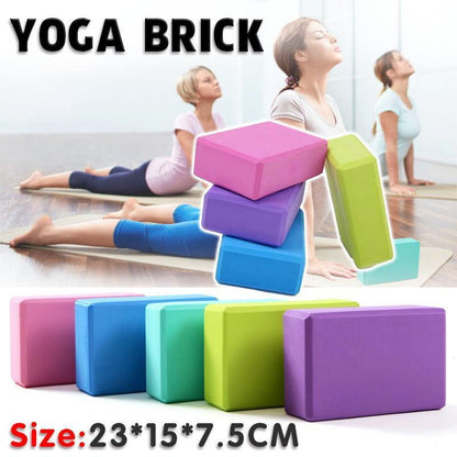 2PCS Yoga Blocks Foam Brick- Purple