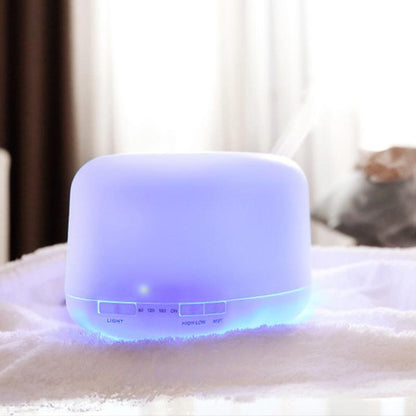 500ML Aroma Diffuser LED Oil Air Humidifier Purifier - White