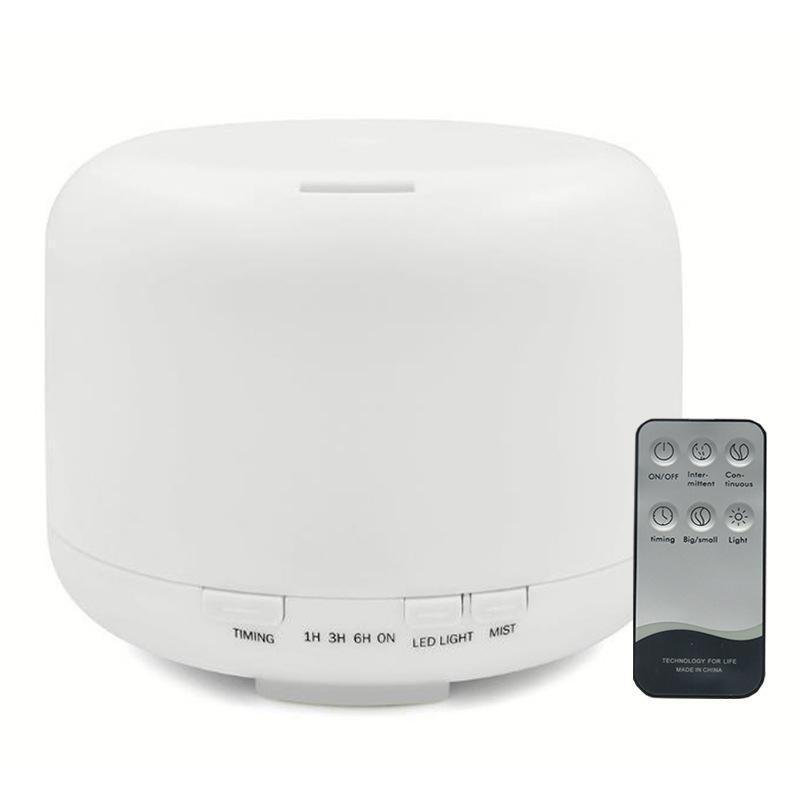 500ML Aroma Diffuser LED Oil Air Humidifier Purifier - White