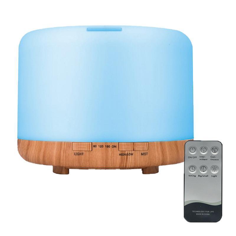 500ML Aroma Diffuser LED Oil Air Humidifier Purifier - White