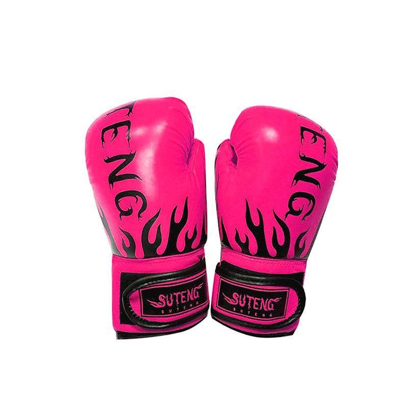 2PCS PU Boxing Training Gloves for Young Beginners  - Pink