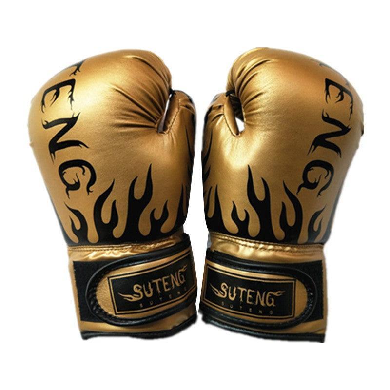 2PCS PU Boxing Training Gloves for Young Beginners  - Red