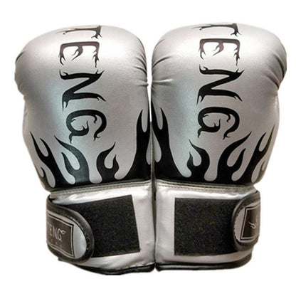 2PCS PU Boxing Training Gloves for Young Beginners  - Red