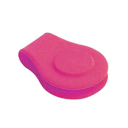 1Pc Silicone Golf Hat Clip Ball Marker Holder with Secure Attachment Design - Orange