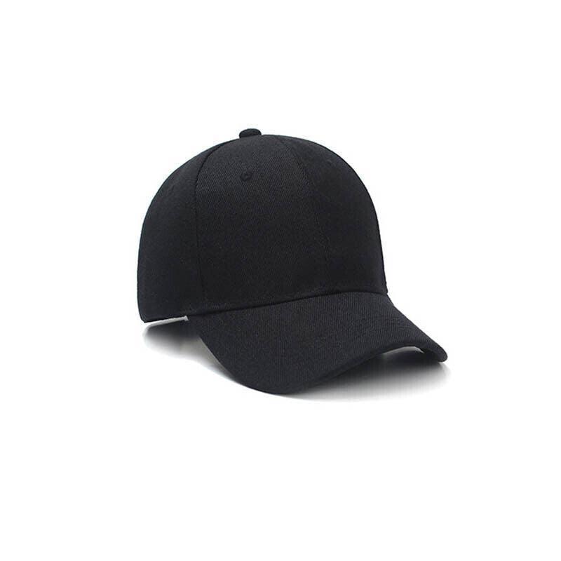 Summer Multi-colour Shade Baseball Cap Outdoor Peaked Sun Visor Hat - Grey