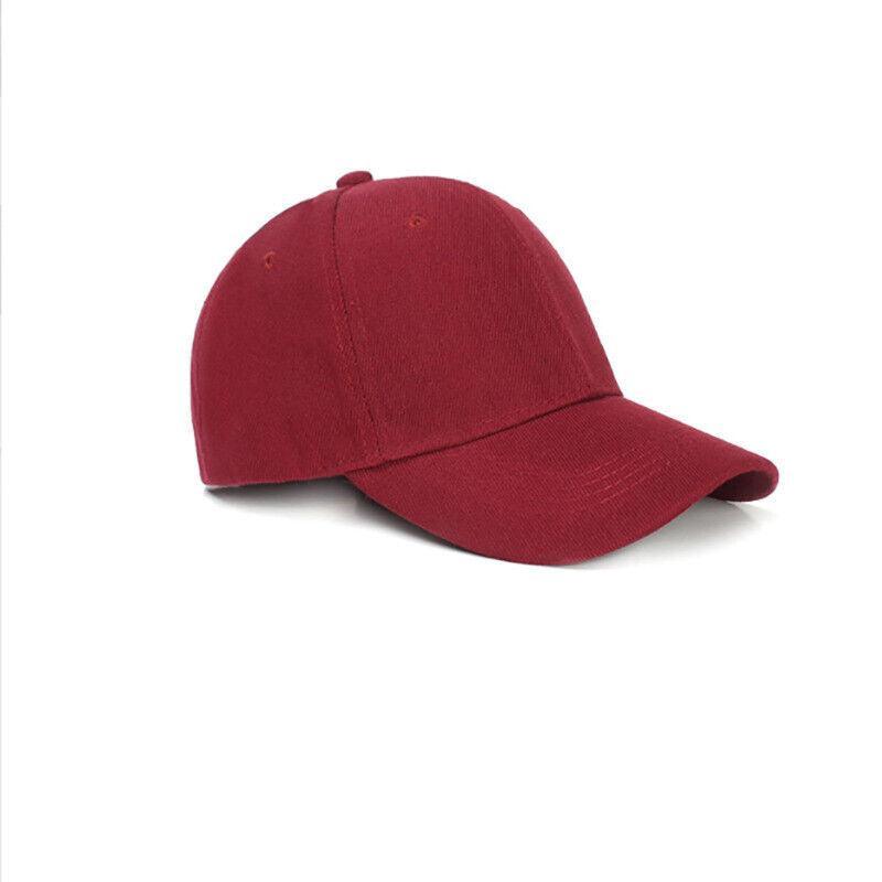 Summer Multi-colour Shade Baseball Cap Outdoor Peaked Sun Visor Hat - Grey