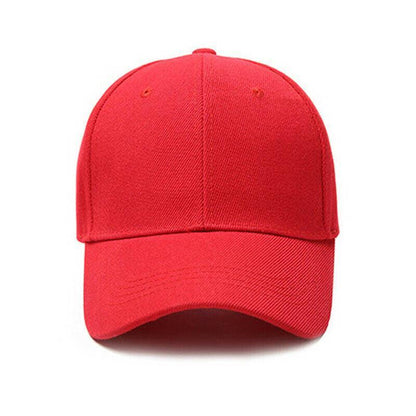 Summer Multi-colour Shade Baseball Cap Outdoor Peaked Sun Visor Hat - White