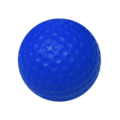 Indoor Outdoor Golf Training Foam Balls 12 Pack PU Soft Practice Accessories - Orange