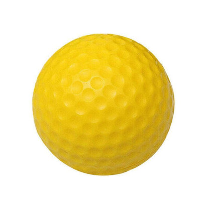 Indoor Outdoor Golf Training Foam Balls 12 Pack PU Soft Practice Accessories - Red