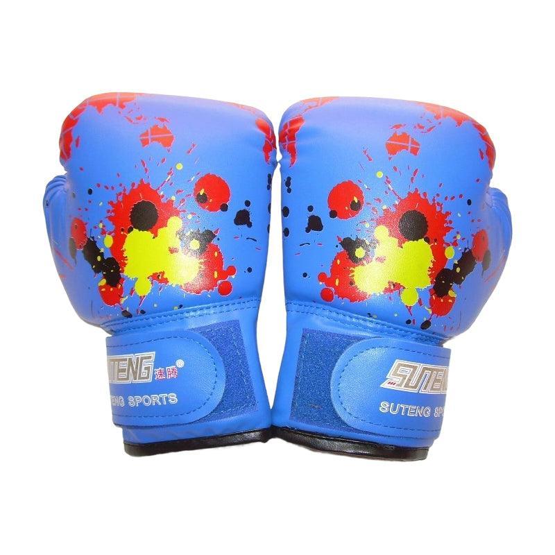 Boxing Sparring Training Gloves MMA Kickboxing Punching Gloves - Black