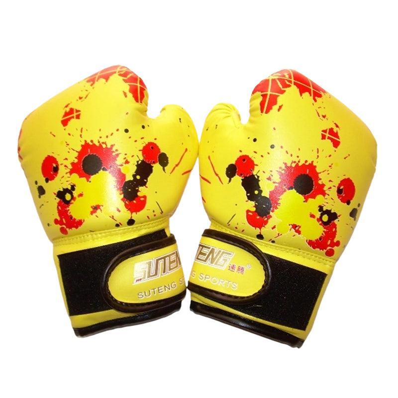 Boxing Sparring Training Gloves MMA Kickboxing Punching Gloves - Black