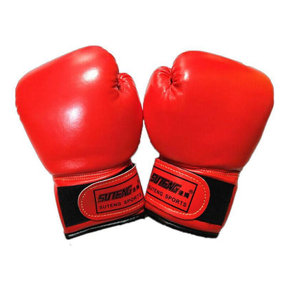 Boxing Sparring Training Gloves MMA Kickboxing Punching Gloves - Black