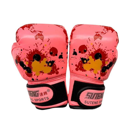 Boxing Sparring Training Gloves MMA Kickboxing Punching Gloves - Blue