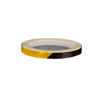 8m Reflective Tape for Bikes Cars Motorcycles Waterproof High Visibility Strip - White