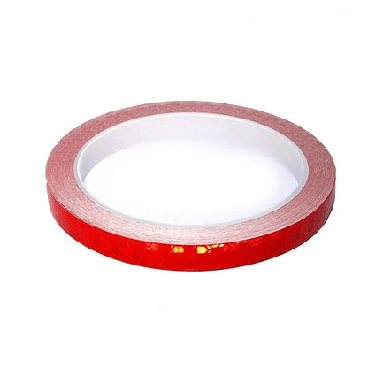 8m Reflective Tape for Bikes Cars Motorcycles Waterproof High Visibility Strip - Colourful