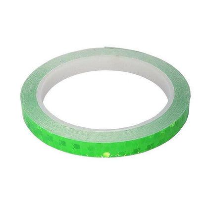 8m Reflective Tape for Bikes Cars Motorcycles Waterproof High Visibility Strip - Colourful