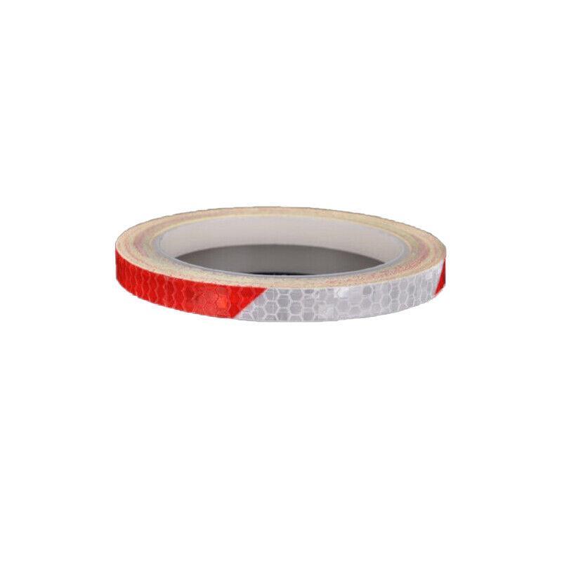 8m Reflective Tape for Bikes Cars Motorcycles Waterproof High Visibility Strip - Colourful