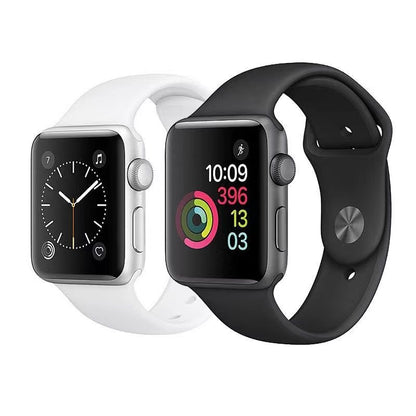 White Smart Watch  Bluetooth Screen with 2 straps
