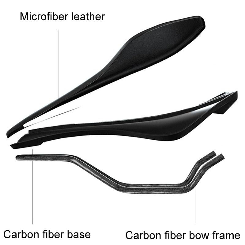 Carbon Fiber Mountain Bike Saddle Camo Style - Camouflage