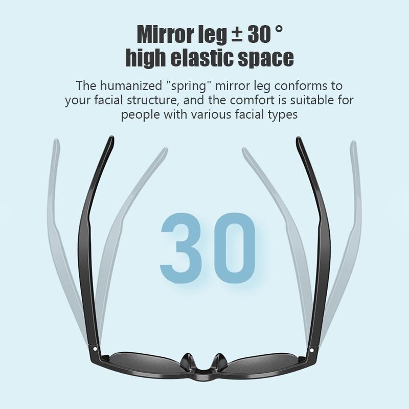 Men Bluetooth Smart Sunglasses with Anti-strong Light and Anti-polarized Protection