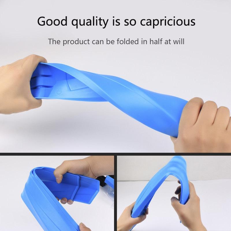 Blue Widened Bike Mudguards Quick Release 2632