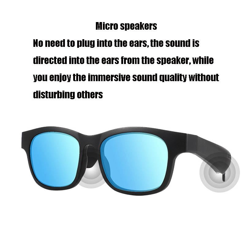 Bluetooth Sunglasses with A12 Tech - Smart & Stylish - Blue