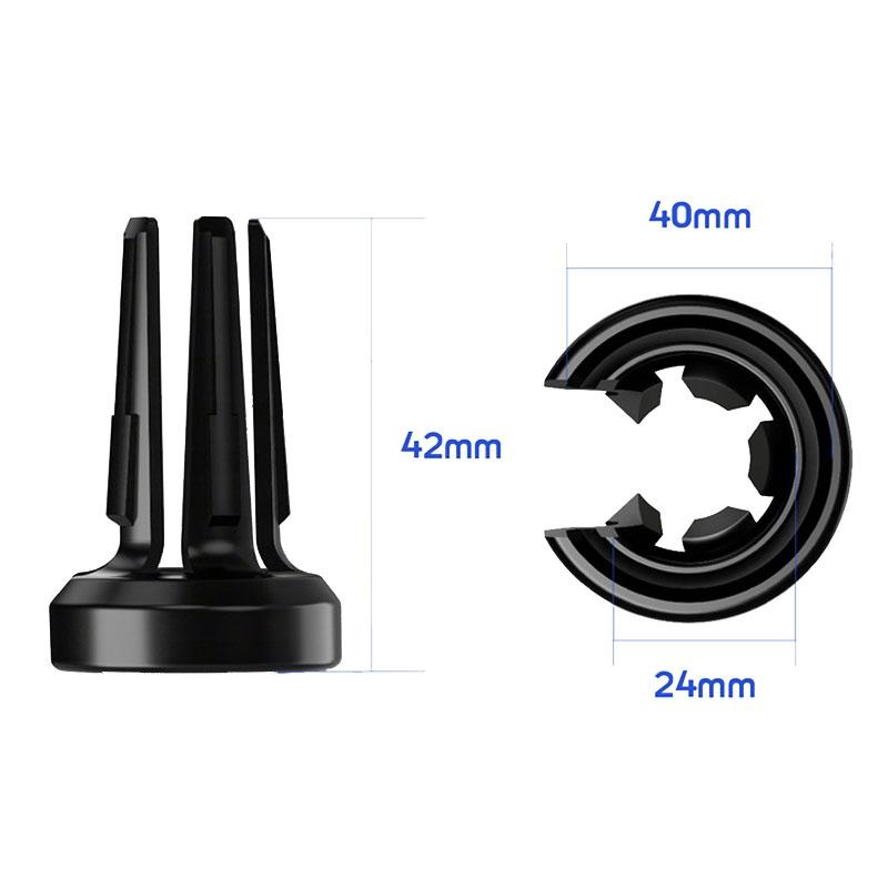 Easy Install Bike Handlebar Mount - Black
