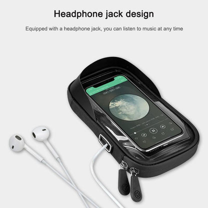 Waterproof Mobile Phone Holder For Bikes And Motorcycles - Black