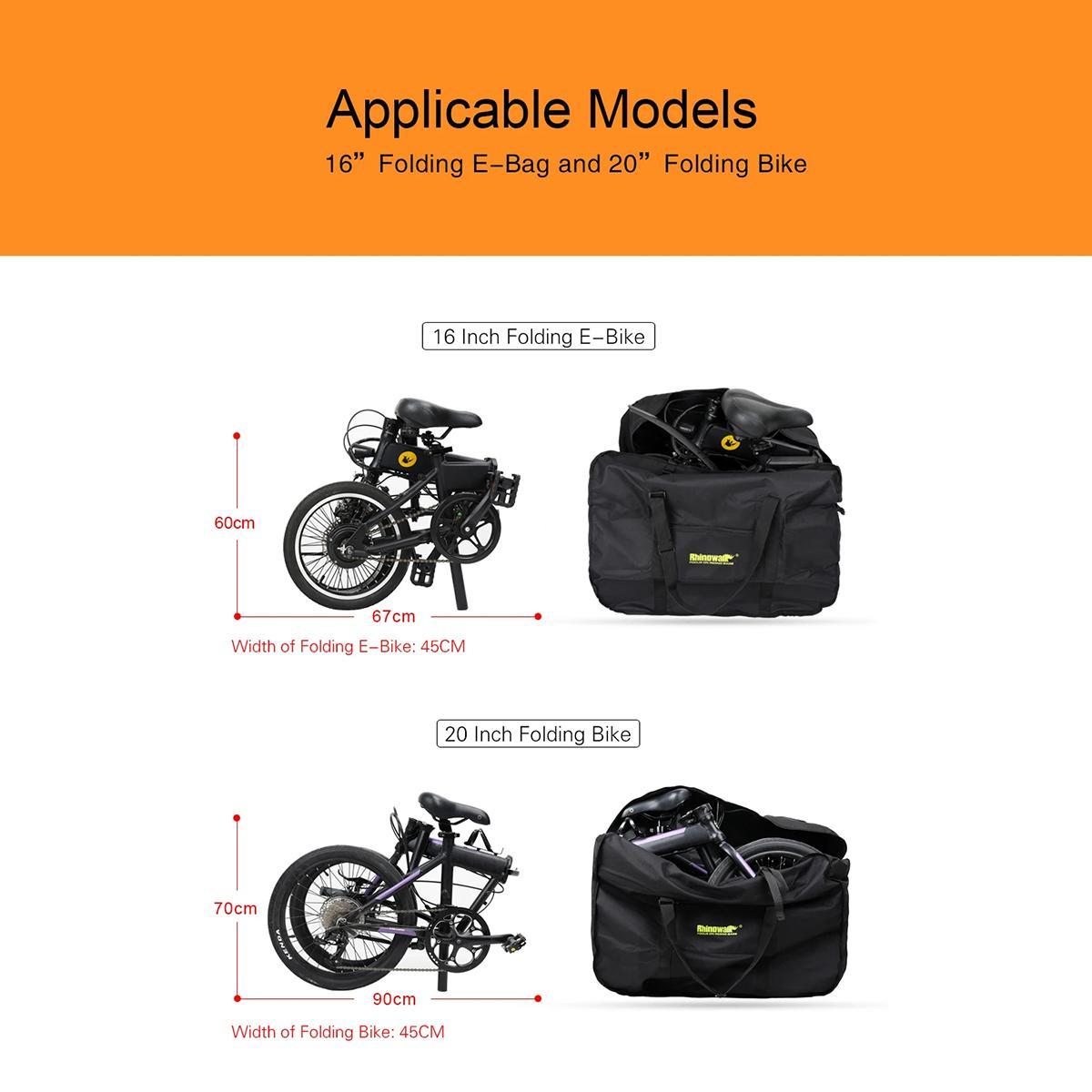 Portable Folding Bike Loading Bag 16/20 Inch - Rf161