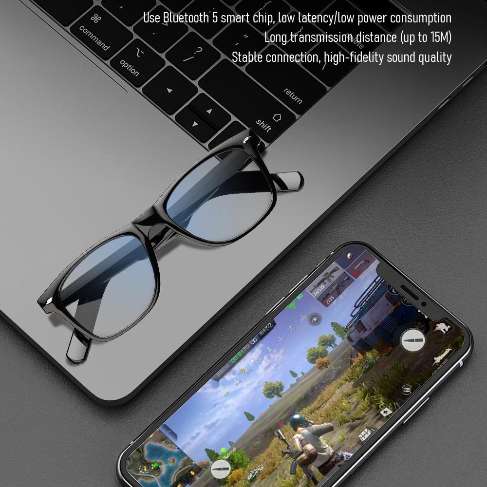 Smart Bluetooth Glasses with Binaural Call Function - Polarized Sunglasses