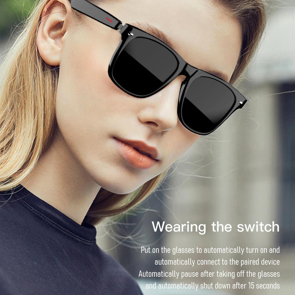Smart Bluetooth Glasses with Binaural Call Function - Polarized Sunglasses