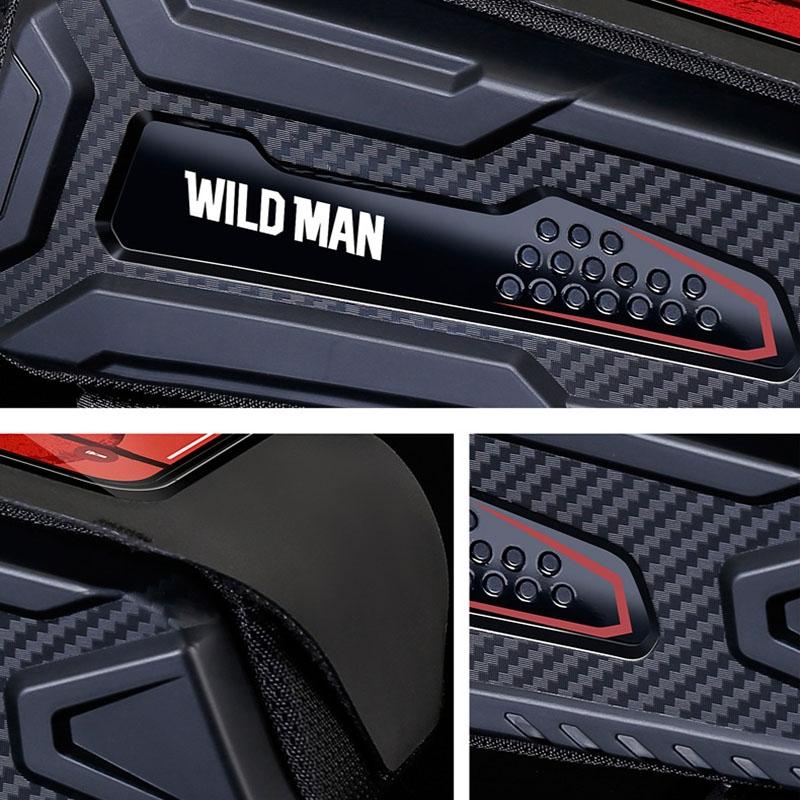 Waterproof Mtb Phone Bag With Touch Screen - Black Red