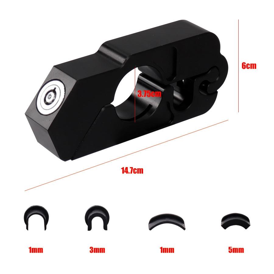 Secure your Xiaomi M365 Scooter with Handlebar Lock - Black