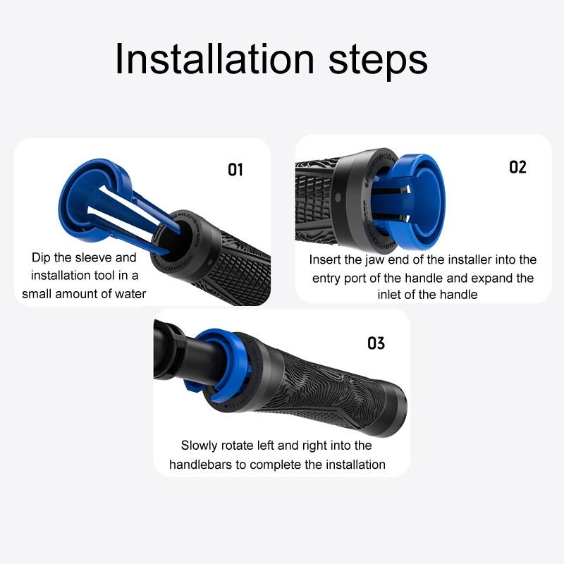 Easy Install Bike Handlebar Mount - Red