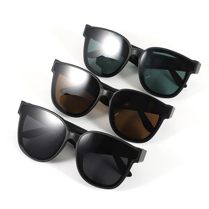 Smart Audio Sunglasses with Bluetooth Earphone - A13 - Brown