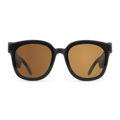 Smart Audio Sunglasses with Bluetooth Earphone - A13 - Brown