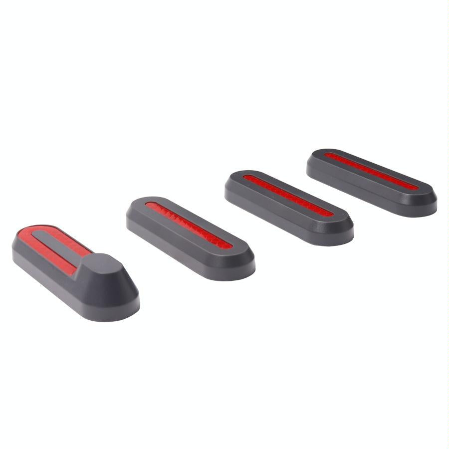 Xiaomi Mijia 1s / Pro Electric Scooter Wheel Cover Set with Reflective Strips - White