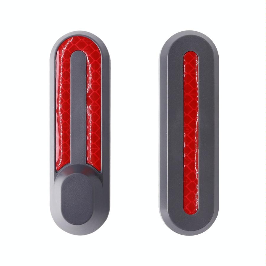 Xiaomi Mijia 1s / Pro Electric Scooter Wheel Cover Set with Reflective Strips - White
