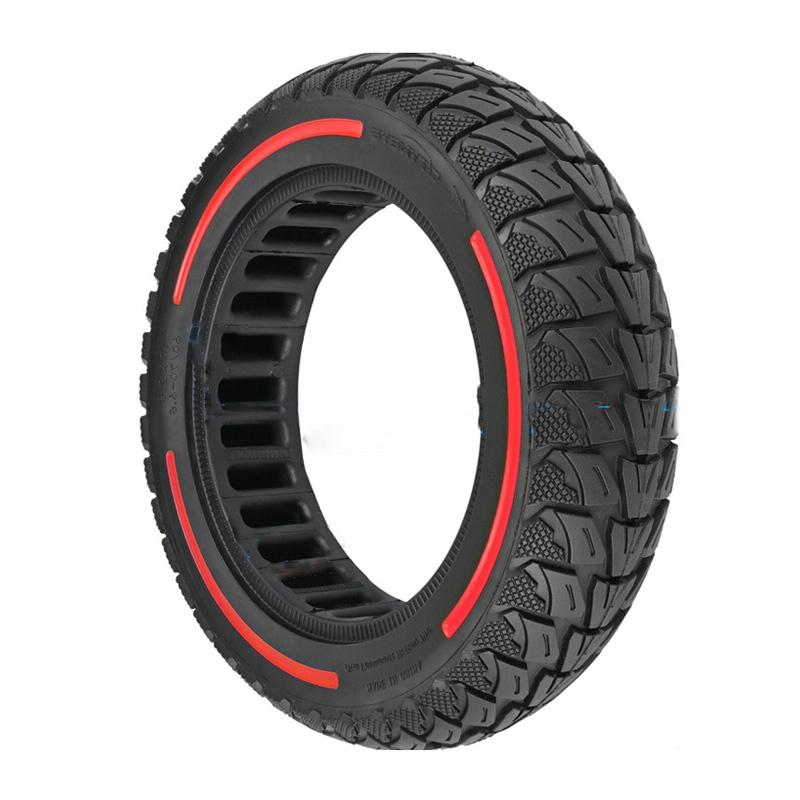 Ninebot Max G30 Electric Scooter - 10x2.5 Solid Tire in Flick Colour - Red