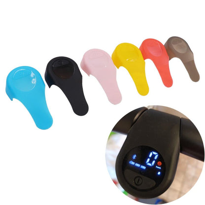 Waterproof Silicone Switch Panel for Ninebot Escooters - Black