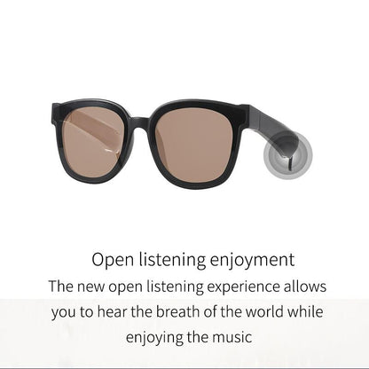Smart Audio Sunglasses with Bluetooth Earphone - A13 - Dark Green